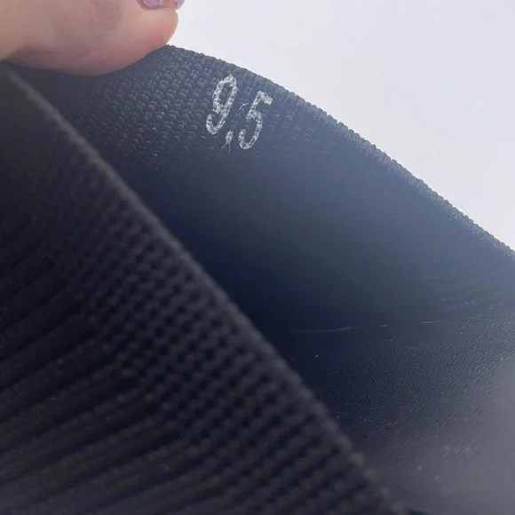 NEW Everlane Black Glove ReKnit Mule Heel Sandal in Size 9.5 - Picture 12 of 12